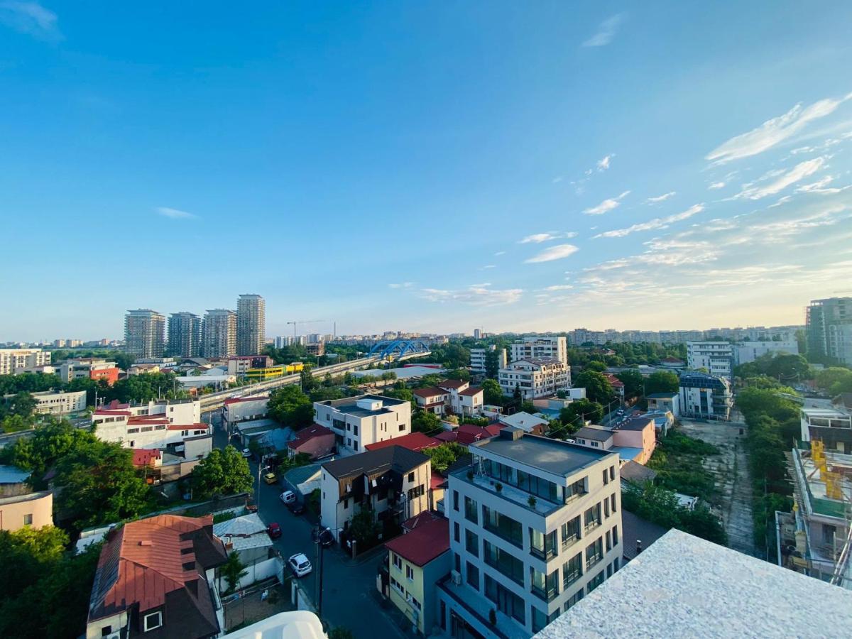 Soho Apartment - City View With Rooftop Garden Bukarest Exteriör bild